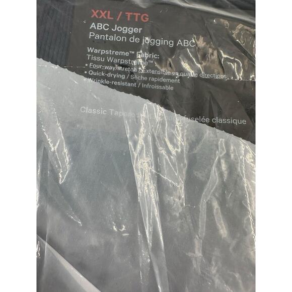 2XL Lululemon ABC Men Jogger Pants True Navy New with Tags LM5AMZS Retail $128 - Picture 12 of 13